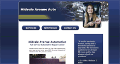 Desktop Screenshot of midvaleavenueautorepairservice.com